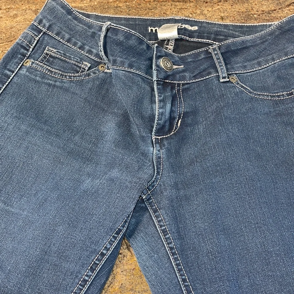 Maurices Denim stretch‎ dark blue jeans size S-Short